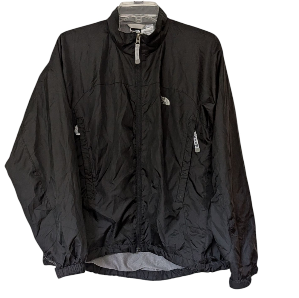 The North Face Packable Jacket In Black Women's  Size Medium Stow Pocket Pouch